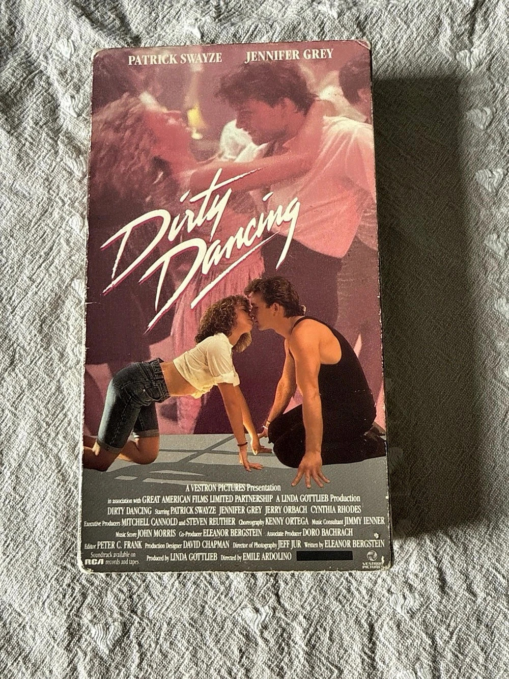 Vestron Video Dirty Dancing VHS Tape Movie